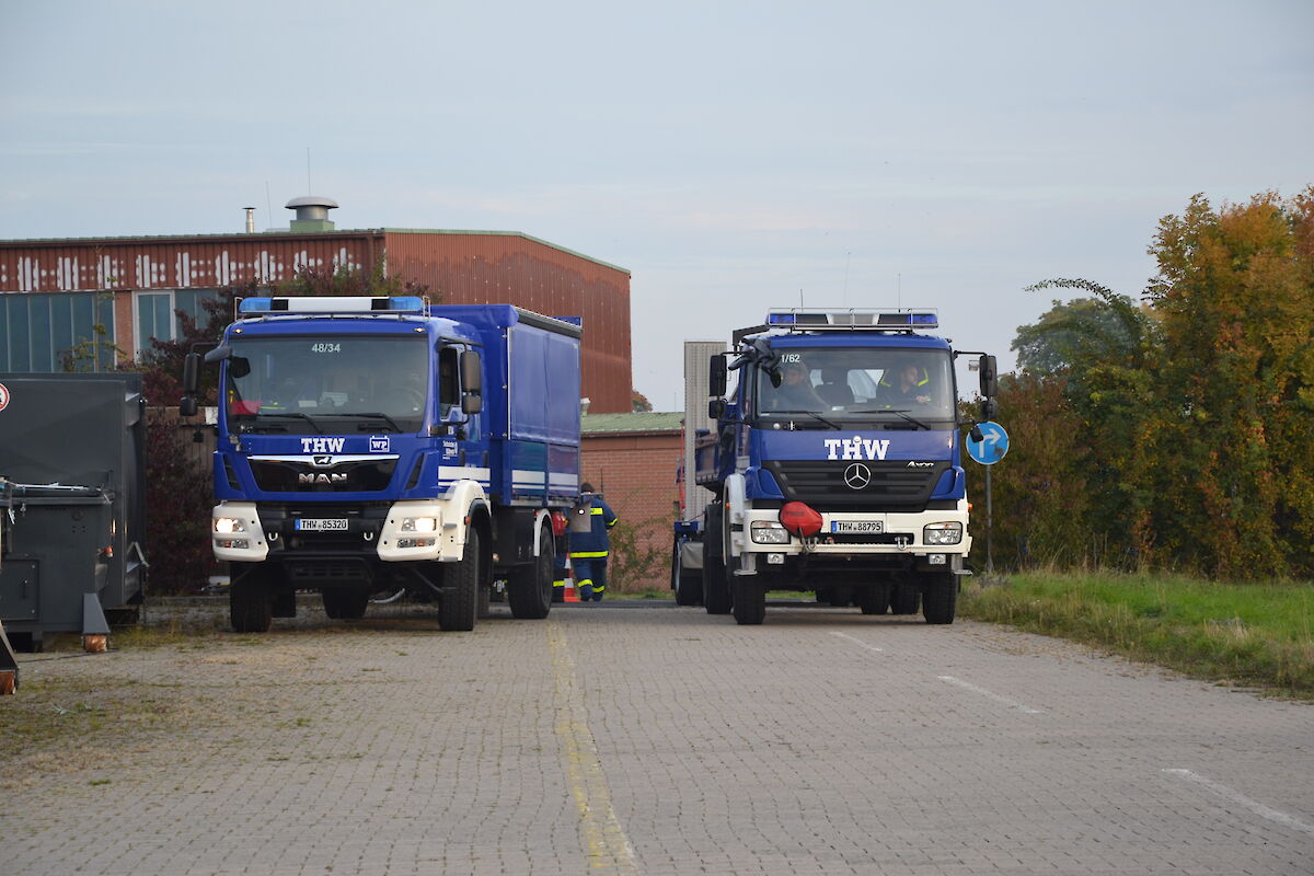 Bereichsausbildung Kraftfahrwesen der THW Regionalstelle Karlstadt