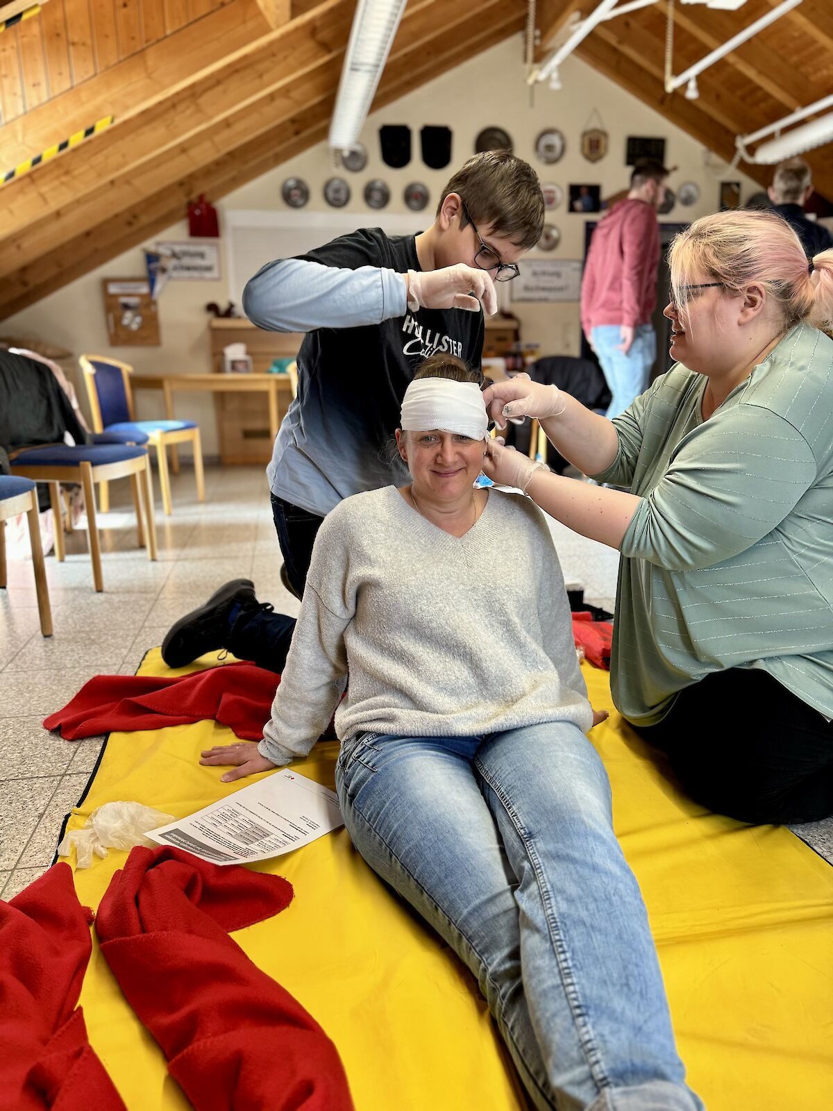 Erste-Hilfe-Ausbildung für unsere Einsatzkräfte